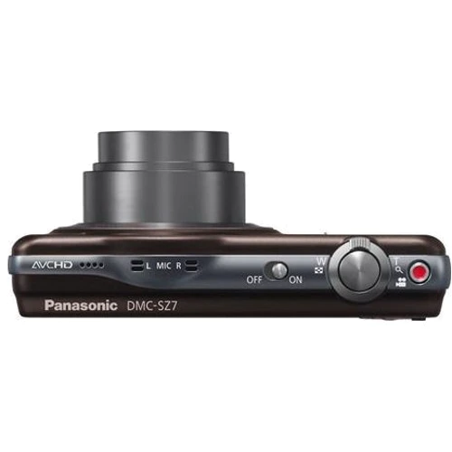 Panasonic Lumix DMC-SZ7 brown: Количество эффективных мегапикселей 14.1