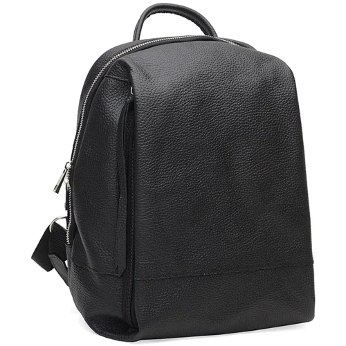 Женский рюкзак Ricco Grande черный (1l606-black): Фактура Матовая, Зернистая