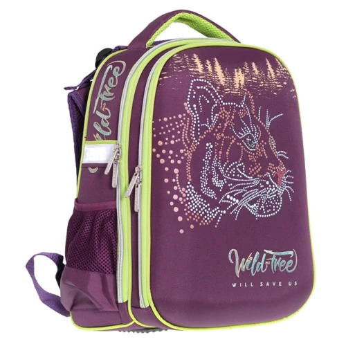 Ранец-черепашка CLASS 9906 Wild, 39x28x21см