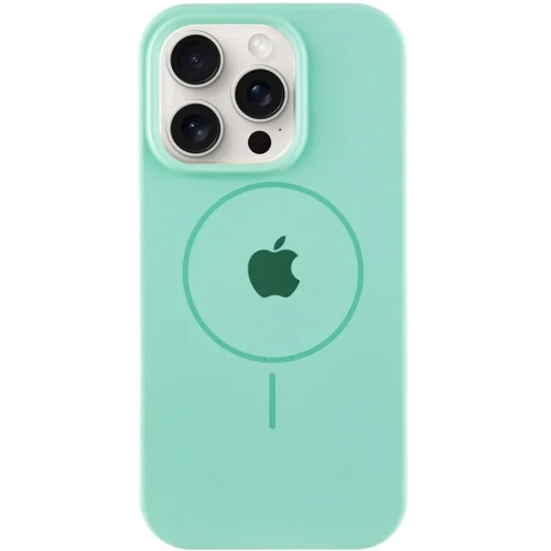 Чехол для iPhone Mobile Case Silicone Full Protective with MagSafe Spearmint for iPhone 15 Pro Max