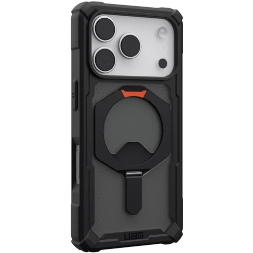 Чехол для iPhone Urban Armor Gear UAG Plasma XTE MagSafe Black/Pop Orange (114527114097) for iPhone 17 Pro