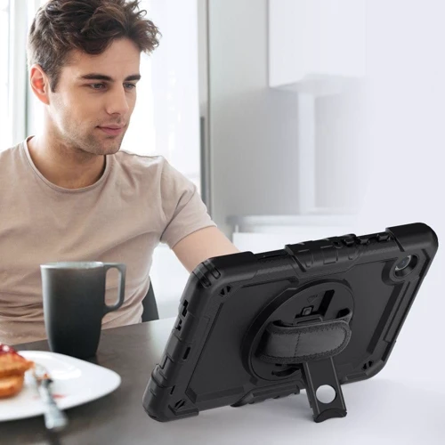 Аксессуар для планшетных ПК RugCase Shockproof Grip Black for Samsung Galaxy Tab S7 T870/T875 / Galaxy Tab S8 2022 X700/X706 фото 4