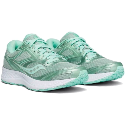 Кроссовки для бега Saucony Cohesion 12 (10471-11s) 38 (8) бирюзовые текстиль всесезон: Материал верха Текстиль