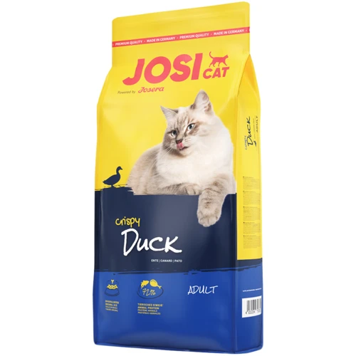Сухой корм Josera JosiCat Crispy Duck для котов вкусные гранулы с уткой 0.65 кг