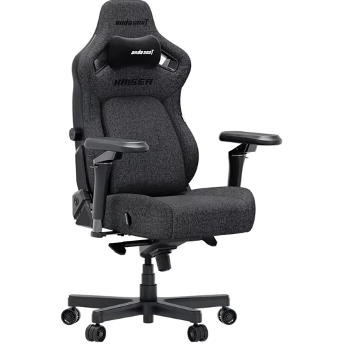 Игровое кресло Anda Seat Kaiser 4 V2 Size XL Dark Gray Fabric (AD12YDDC-XLL-20-GB-CF-03)