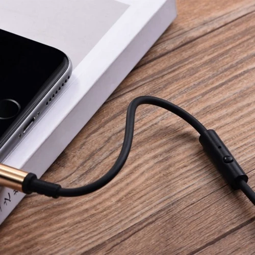 Кабель Hoco Audio Cable AUX 3.5mm Jack UPA02 2m Black фото 4