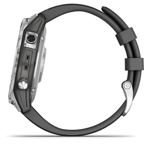 Смарт-часы Garmin Fenix 7 Silver with Graphite Band (010-02540-01) фото 10