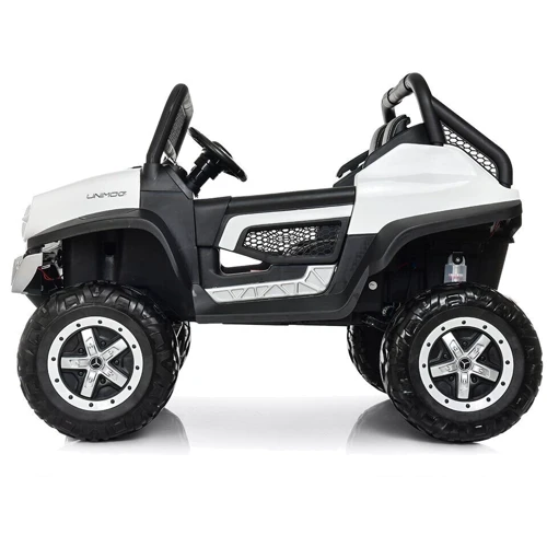Электромобиль Kidsauto Двухместный Багги Mercedes-Benz UNIMOG 4х4 белый (Unimog_white): Рекомендуемый возраст от 4 лет до 7 лет