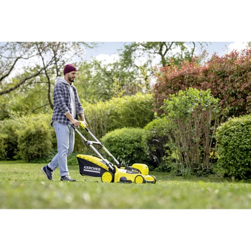 Газонокосилка Karcher LMO 36-40 Battery Set (1.444-450.0): Выброс Задний