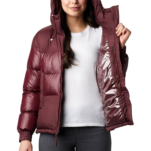 Куртка Columbia Pike Lake™ II Insulated 1909281-671 44 зимова бордова з капюшоном: Довжина рукава Длинный