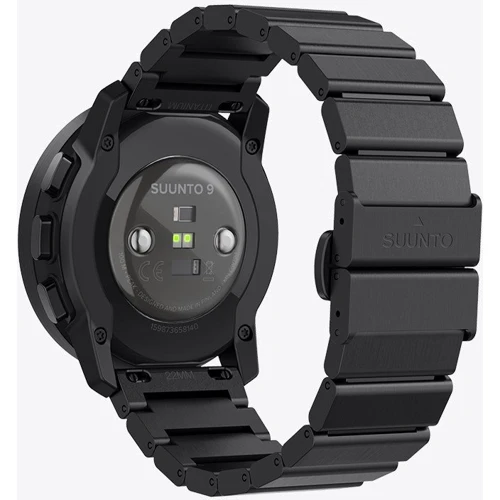 Смарт-годинник Suunto 9 Peak Full Titanium Black (SS050759000): Колір ремінця черный