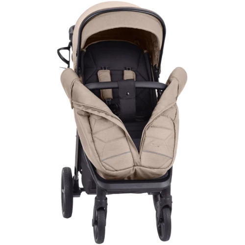 Прогулочная коляска Carrello Bravo Ivory Beige 2024 NF (CRL-5515): Ширина шасси 55 см