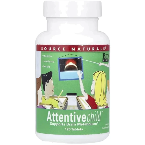 

Source Naturals Attentive Child - 120 Tablets