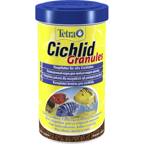 Корм Tetra Cichlid Granules для аквариумных рыб в гранулах 500 мл (4004218146594)