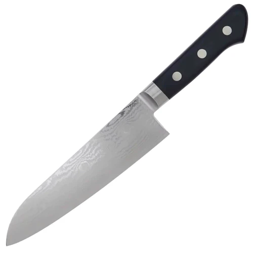 Ніж кухонний Kanetsune KC-203 Santoku 180 мм (3989.01.16): Лезо Нержавеющая сталь