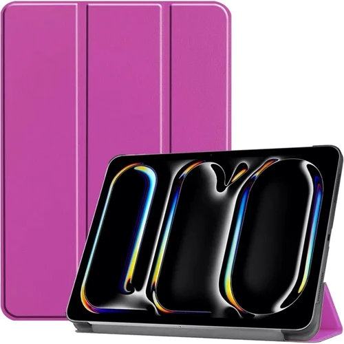 Аксессуар для iPad BeCover Smart Case Purple for iPad Pro 13 M4 2024 (711646): Цвет фиолетовый