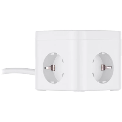 Мережевий фільтр 2E 3*USB-A, 1*USB-C, 1.5м, white (2E-ADC331WH): Кількість USB портів, шт 3