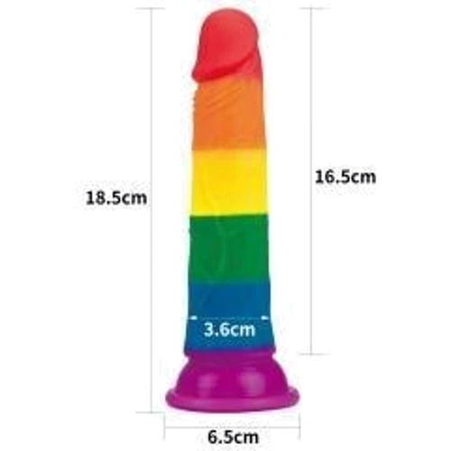 Фаллоимитатор LoveToy Prider Dildo 7"