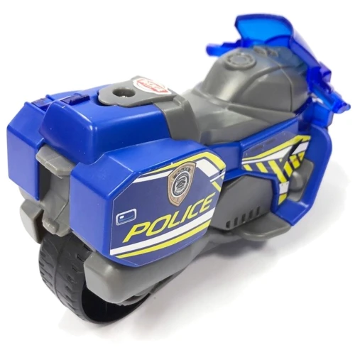 Полицейский мотоцикл Dickie Toys с выдвижным знаком 15 см (3302031)