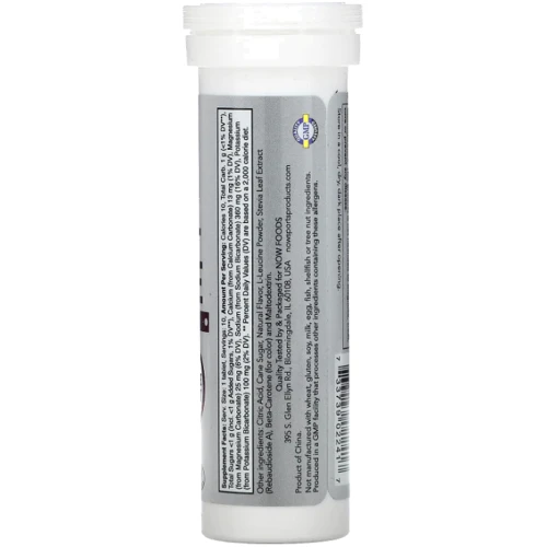 Now Foods Effer-Hydrate Sports 10 tabs / 10 servings / lemon and lime flavored: Пол Унисекс