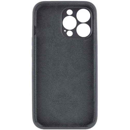 Чехол для iPhone Mobile Case Silicone Case Full Camera Protective Dark Gray for iPhone 15 Pro Max: Тип чехла накладка на заднюю часть