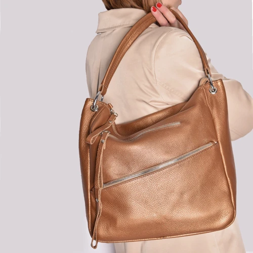 Жіноча сумка-мішок ARTiS Bags коричнева (17305844): Стать жіночий