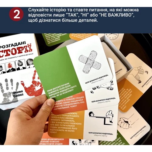 Настільна гра MEMOGAMES Нерозгадані історії (1000289) фото 7