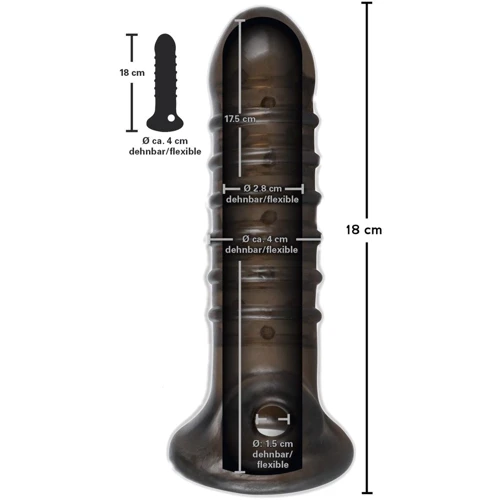 Насадка на член Rebel Dick & Ball Sleeve