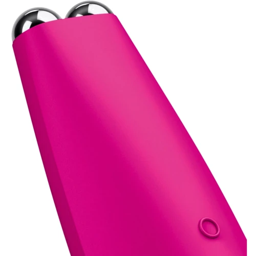 Микротоковая ручка для подтяжки кожи лица GESKE MicroCurrent Face-Lift Pen 6в1 magenta (HB0120)