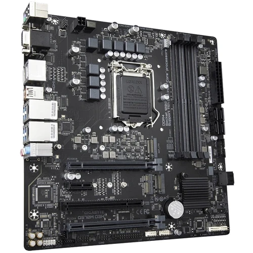Gigabyte Q570M D3H: Оперативная память 4xDDR4 3200 МГц, до 128 ГБ