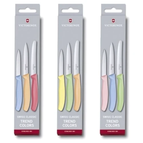 Набор кухонных ножей Victorinox SwissClassic Paring Set 3 пр. (6.7116.34L3): Материал рукояти полипропилен