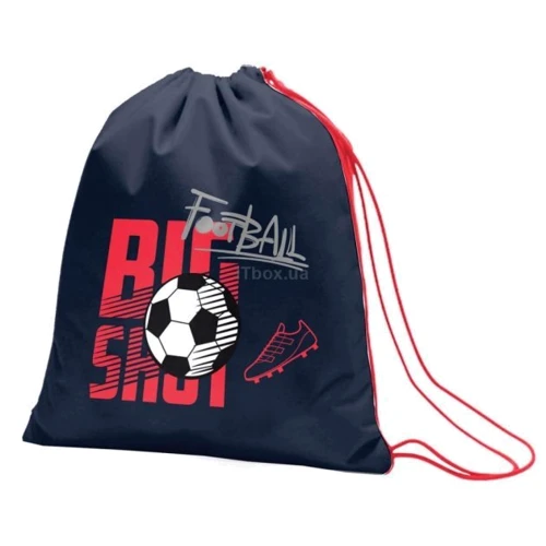 Сумка для взуття 1Вересня SB-10 Football, чорний (552507)