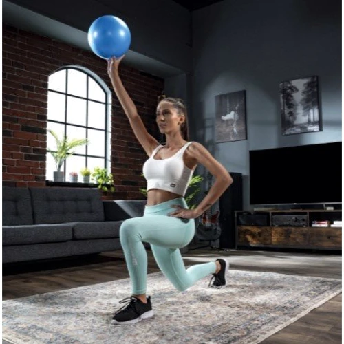 М'яч для фітнесу Hop-Sport 25cm HS-R025PB blue: Особливості Массажные