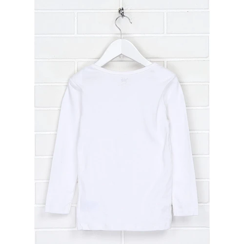 Лонгслив H&M 7340279 92 см белый: Пол Мальчик