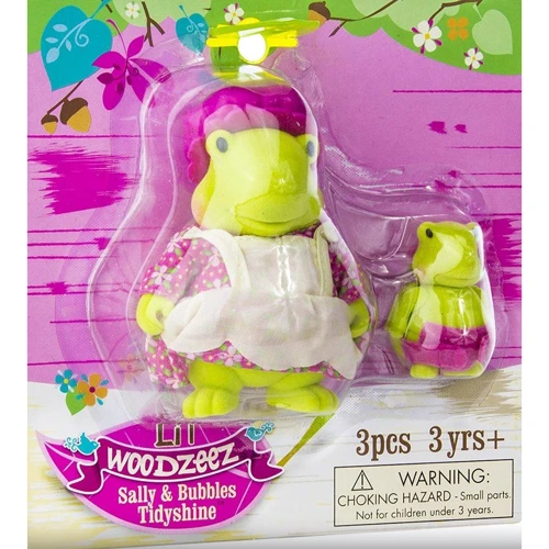 Набор фигурок Li`l Woodzeez Черепахи - мама и малыш (6134M)
