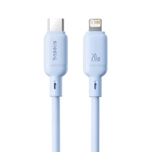 Кабель Baseus Cable USB-C to Lightning Silky Series 20W 1m Blue (P10377700313-00)