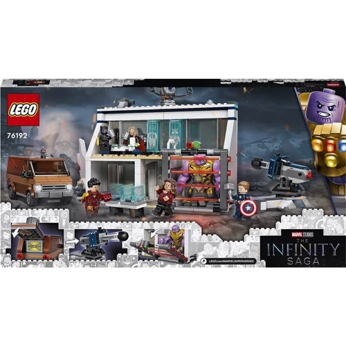 LEGO Super Heroes "Месники: Фінал" - вирішальна битва (76192): Кількість деталей, шт. 527
