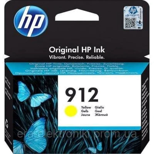 Картридж HP DJ No.912 Yellow (3YL79AE): Виробник HP