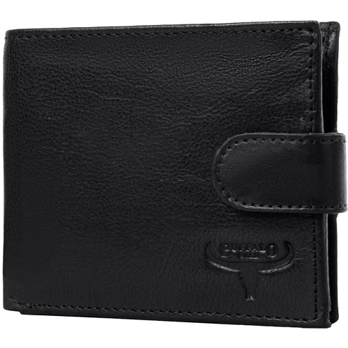 Чоловіче портмоне Buffalo Wild чорне (DNKN992L-VTU-black)