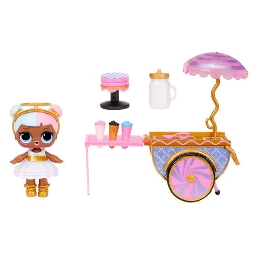 Игровой набор с куклой L.O.L. SURPRISE! серии Furniture Леди-Cахарок с тележкой сладостей (572626) фото 4