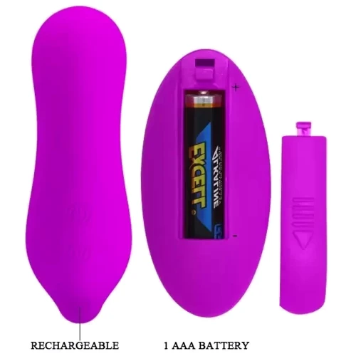Вибратор для пар Pretty Love - 12 vibration functions, wireless remote control (BI-014484W)