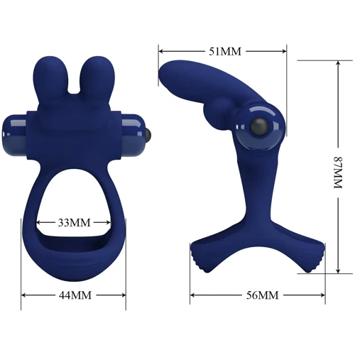 Ерекційне віброкільце LYBAILE Pretty Love - Powerful ring (BI-210320)