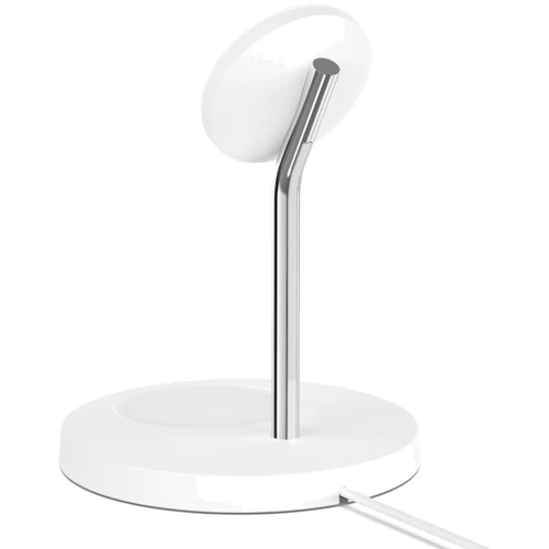 Зарядное устройство Belkin Wireless Charger Stand MagSafe White (WIZ010VFWH) for iPhone 16 I 15 I 14 I 13 I 12 series: Количество USB-портов нет