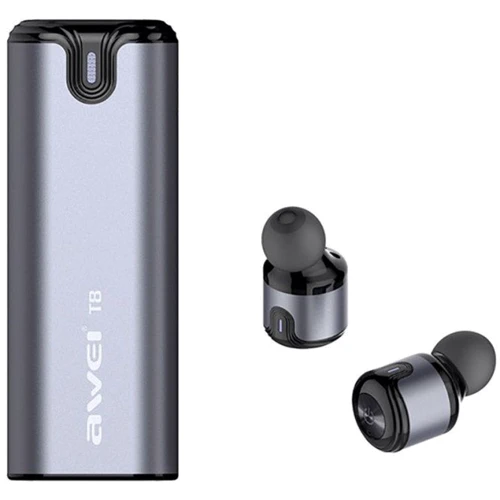 Наушники Awei T8 Twins Grey