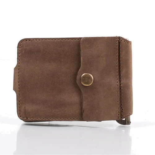 Мужской зажим для денег DNK Leather коричневый (DNK-Clamp-trifle-Hcol-G): Страна производитель Украина