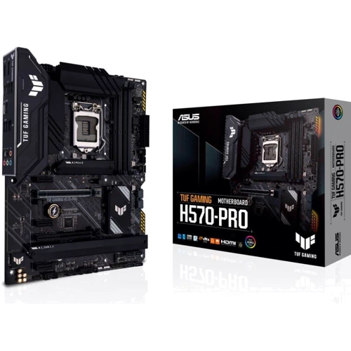 ASUS TUF GAMING H570-PRO: Оперативная память 4xDDR4 5000 МГц, до 128 ГБ