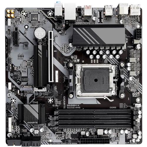 GIGABYTE B650M K: Оперативная память 4xDDR5 6600 МГц, до 192 ГБ