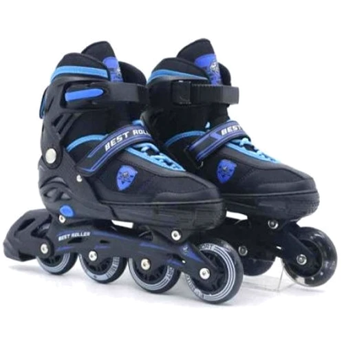 Ролики розсувні Best Roller розмір S (31-34) Чорно-Блакитний
