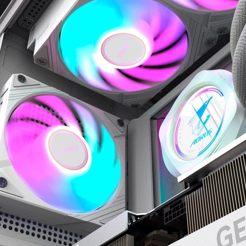 Кулер GIGABYTE AORUS EZ CHAIN FAN 120 ICE (GP-ECFAN1201 ICE)