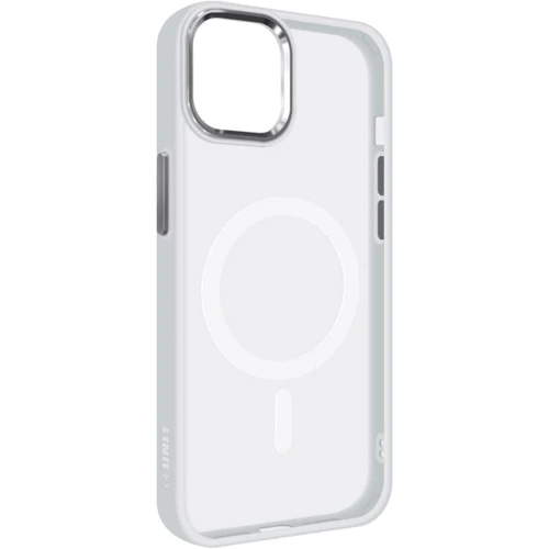 Чохол для iPhone ArmorStandart Unit MagSafe Case Matte Clear Silver для iPhone 12/12 Pro (ARM70444)